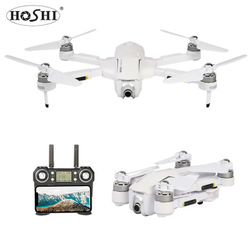 HOSHI XMRC M8 RC Drone 5G WIFI FPV GPS 4K Ultra HD Camera 30 Mins Flight Time Brushless Motor Foldable Quadcopter RTF White